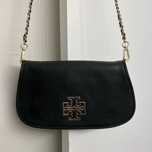 Tory Burch Crossbody - Brittten Black Leather